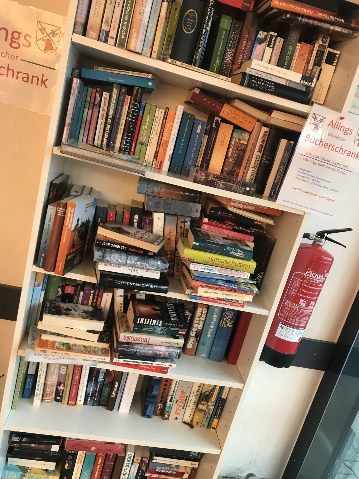 Öffentlicher Bücherschrank Bitte … Bayern News