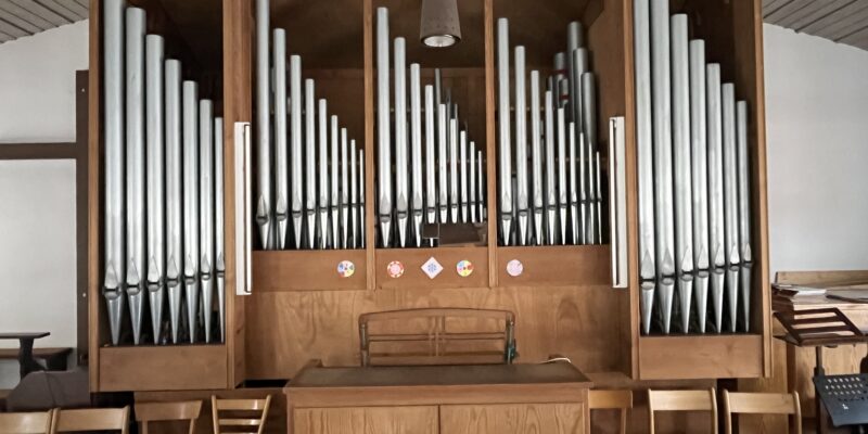 Orgel der Pfarrkirche in Mörnsheim