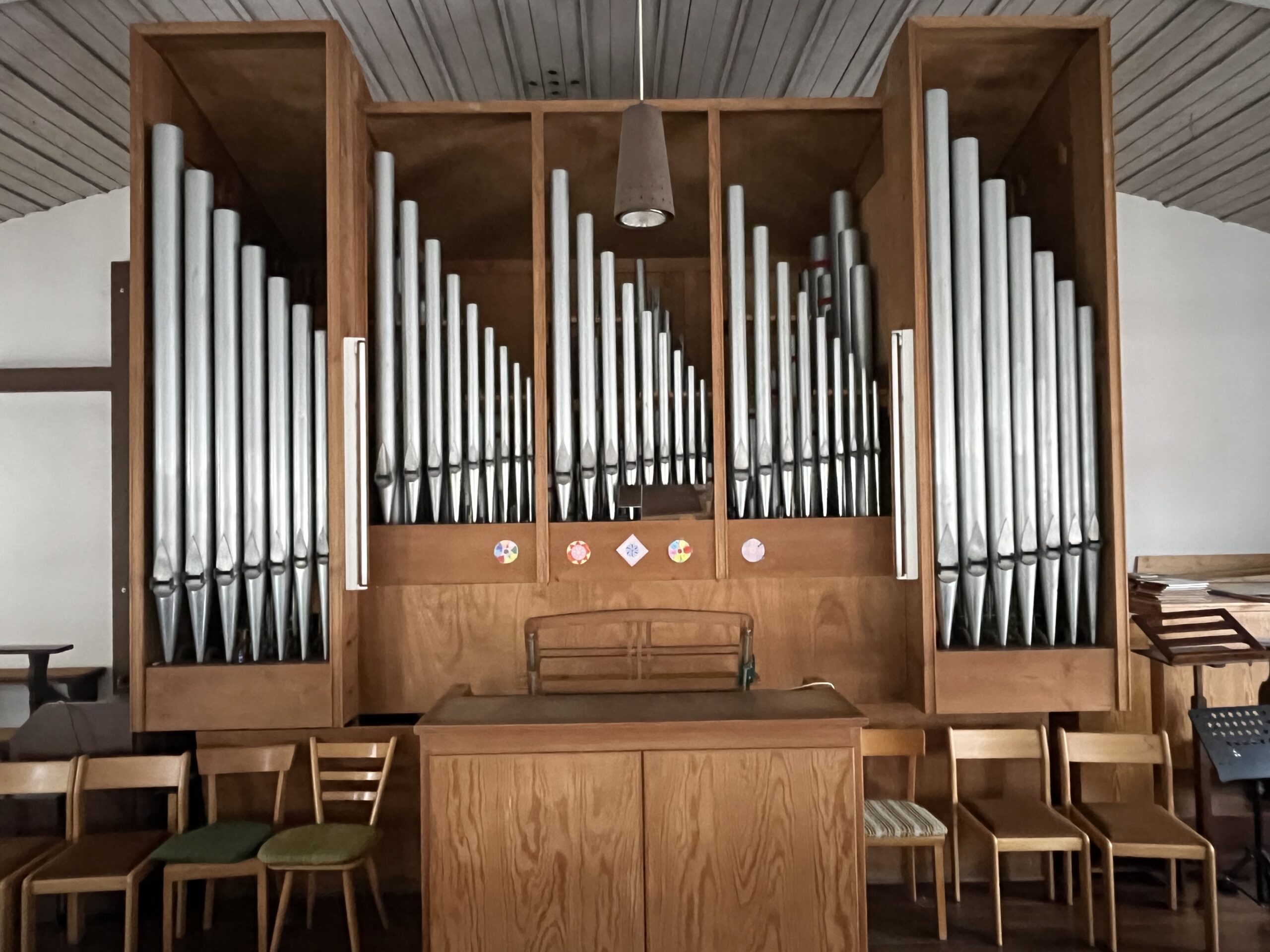 Orgel der Pfarrkirche in Mörnsheim