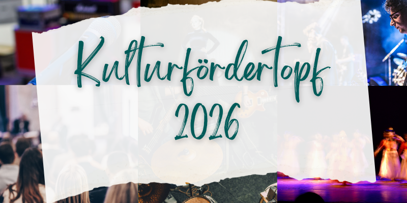 Deckblatt Kulturfördertopf 2026